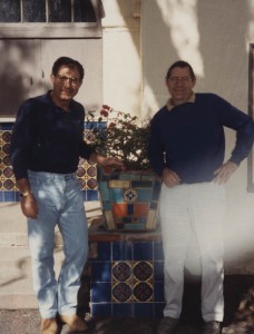 Al and John Hermann in Catalina 1992