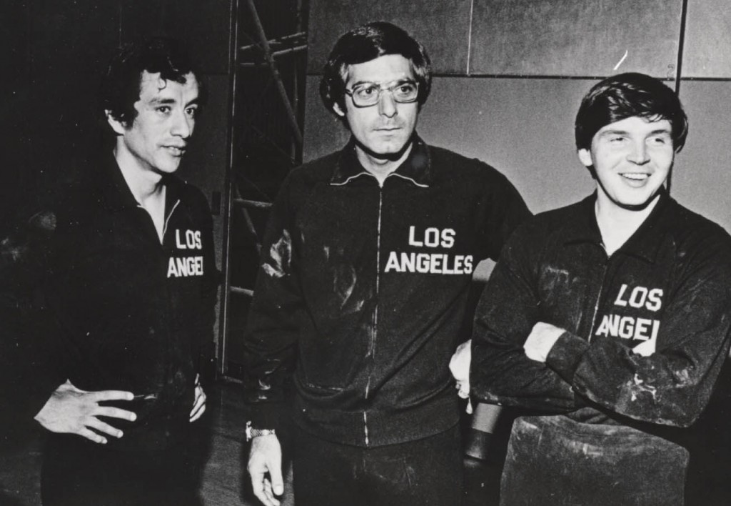 Asst Coach Al Hernandez, Alfie, Asst Coach Barney Potus 1974